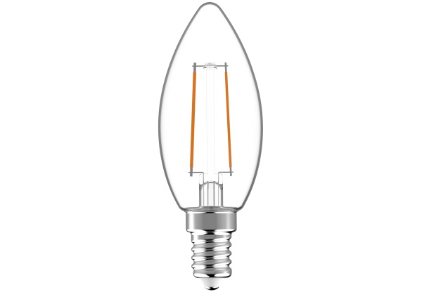 Avide LED Filament Candle 2.5W E14 WW 2700K Gyertya