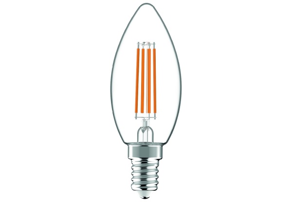 Avide LED Filament Candle 4.9W E14 WW 2700K Super High Lumen Gyertya
