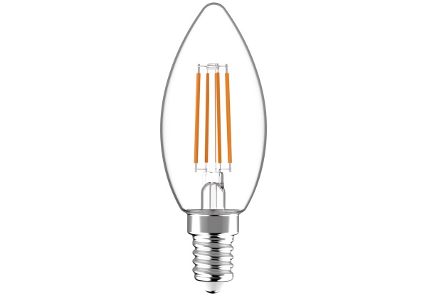 Avide LED Filament Candle 6.5W E14 WW 2700K High Lumen Gyertya