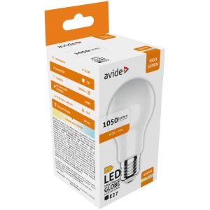 Avide LED Filament Globe 6.6W E27 A60 WW 2700K Super High Lumen Gömb