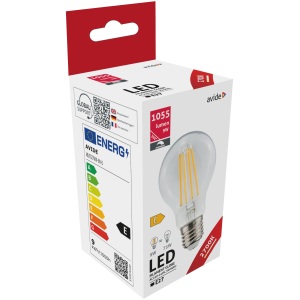 Avide LED Filament Globe 9W Fényerőszabályzós E27 WW 2700K Gömb