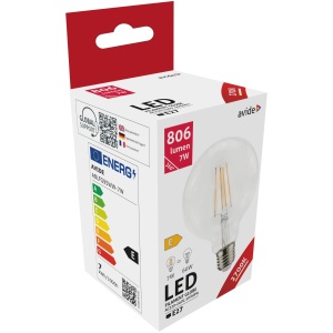 Avide LED Filament ST58 4.9W E27 NW 4000K Super High Lumen Speciális