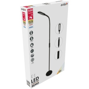 Avide LED Állólámpa Remo 9W CCT Fehér Állólámpa