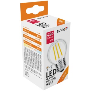 Avide LED Filament Mini Globe 4.5W E27 WW 2700K Mini Gömb