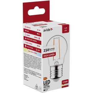 Avide LED Filament Mini Globe 4.5W E27 NW 4000K Mini Gömb