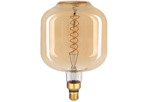 Avide LED Jumbo Filament Ross 180x295mm Amber 8W E27 2400K Fényerőszabályzós Jumbo