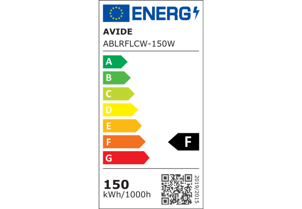 Avide LED Reflektor Slim SMD 150W CW 6400K Normál