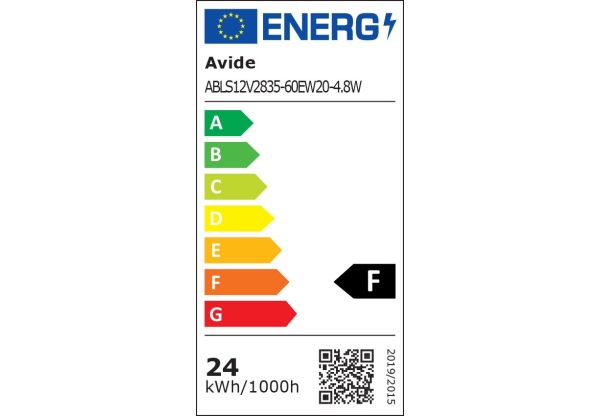 Avide LED Szalag 12V 4.8W 2700K IP20 5m 4.8W