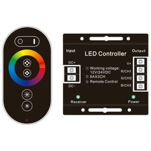 Avide LED Szalag 12-24V 144W RGB Érintőpaneles Távirányító és Vezérlő RGB