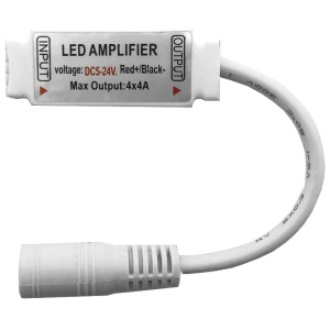 Avide LED Szalag 5-24V 192W RGB+W Mini Jelerősítő RGB+W