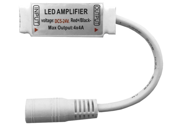 Avide LED Szalag 5-24V 192W RGB+W Mini Jelerősítő RGB+W