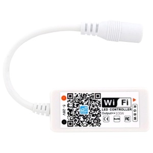 Avide LED Szalag 5-24V 100W RGB+W Mini WIFI-s Vezérlő RGB+W