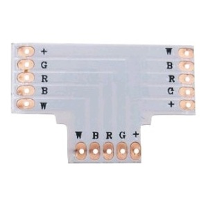 Avide LED Szalag 12V RGB+W 1m Toldó Kábel RGB+W