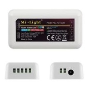 Avide LED Szalag 12-24V 120W RGB+W 4 Zónás Vezérlő RGB+W