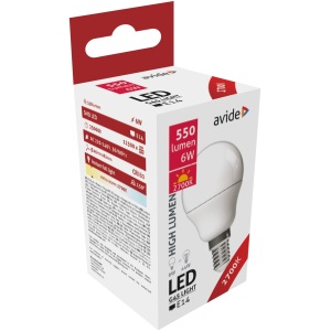 Avide LED Globe Mini B45 6W E27 CW 6400K Mini Gömb