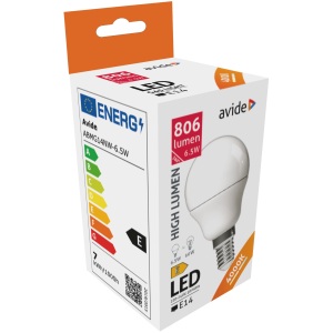 Avide LED Globe Mini G45 4.5W E27 NW 4000K Mini Gömb