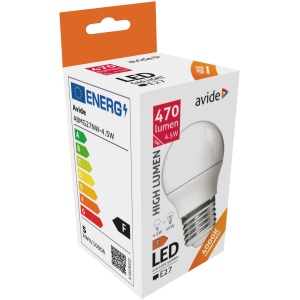 Avide LED Globe Mini G45 2.9W E27 WW 3000K Super High Lumen Mini Gömb