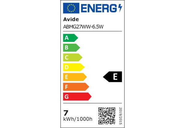 Avide LED Globe Mini G45 6.5W E27 WW 3000K Mini Gömb