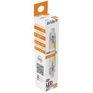 Avide LED 4.5W R7S 20x78mm WW 3000K Lineáris