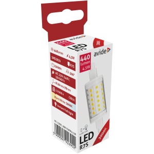 Avide LED 5W R7S 16x78mm NW 4000K Lineáris