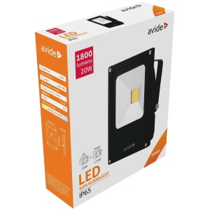 Avide LED Reflektor Slim 20W NW 4000K COB