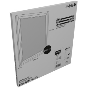 Avide LED Panel 600x600mm 36W NW 4000K 120lm/W UGR+IP44 Industrial Range Industrial