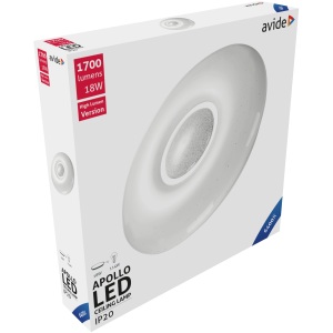 Avide LED Mennyezeti Lámpa Helios 18W 330*95mm WW 3000K 18W