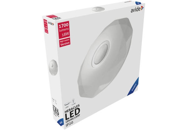 Avide LED Mennyezeti Lámpa Heracles 18W 348*66mm CW 6400K 18W