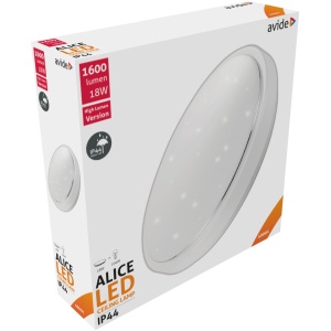 Avide LED Mennyezeti Lámpa IP44 Alice 18W 330*100mm NW 4000K 18W