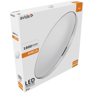 Avide LED Mennyezeti Lámpa Pandora (Alu) 18W 330*100mm NW 4000K 18W