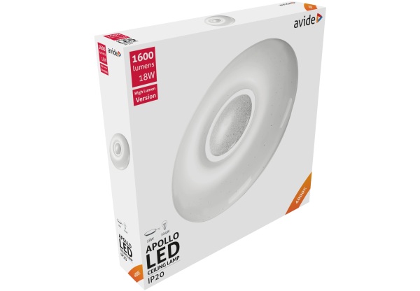 Avide LED Mennyezeti Lámpa Apollo 18W 348*62mm NW 4000K 18W