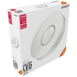 Avide LED Mennyezeti Lámpa Négyzetes Desdemona 18W 330*100mm NW 4000K 18W