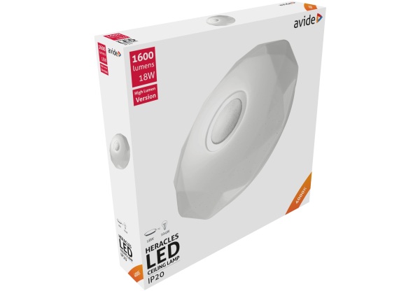 Avide LED Mennyezeti Lámpa Heracles 18W 348*66mm NW 4000K 18W