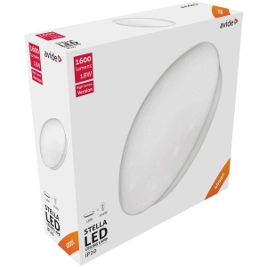 Avide LED Mennyezeti Lámpa Pandora (Alu) 18W 330*100mm NW 4000K 18W