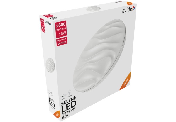 Avide LED Mennyezeti Lámpa Selene 18W 330*68mm NW 4000K 18W