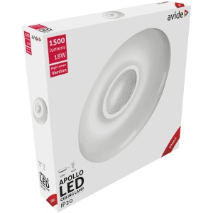 Avide LED Mennyezeti Lámpa Apollo 18W 348*62mm WW 3000K 18W