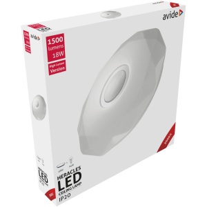 Avide LED Mennyezeti Lámpa Pandora (Alu) 18W 330*100mm WW 3000K 18W