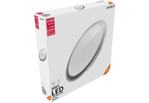 Avide LED Mennyezeti Lámpa Ares 24W 430*90mm NW 4000K 24W