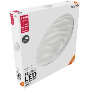 Avide LED Mennyezeti Lámpa IP44 Selene 24W 380*70mm NW 4000K 24W