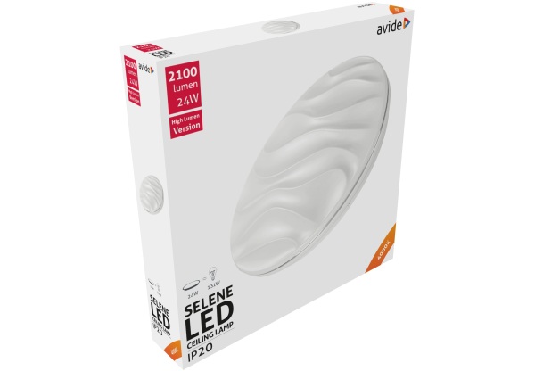 Avide LED Mennyezeti Lámpa Selene 24W 380*70mm NW 4000K 24W