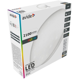 Avide LED Mennyezeti Lámpa Gaia-CCT 60W Távirányítóval Távirányítós