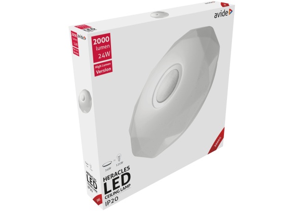 Avide LED Mennyezeti Lámpa Heracles 24W 395*66mm WW 3000K 24W