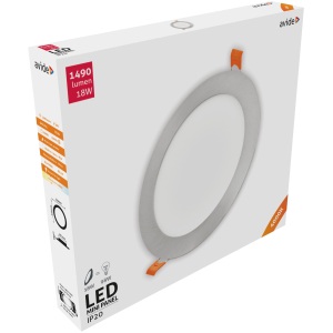 Avide LED Beépíthető Kerek Mennyezeti Lámpa ALU 6W CW 6400K Kerek