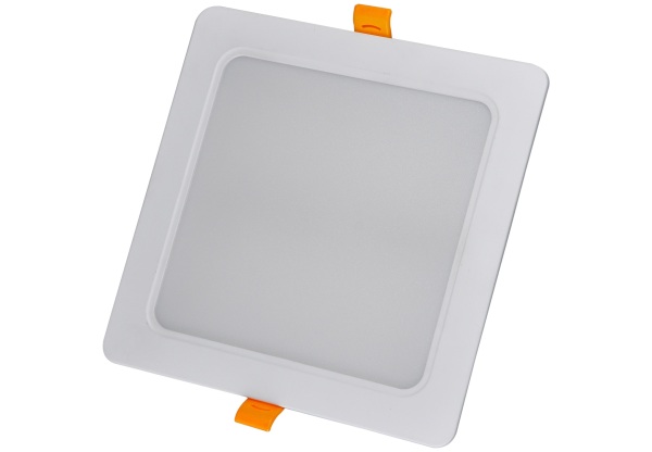 Avide LED Beépíthető Négyzetes Mennyezeti Lámpa Műanyag 18W WW 3000K Négyzetes