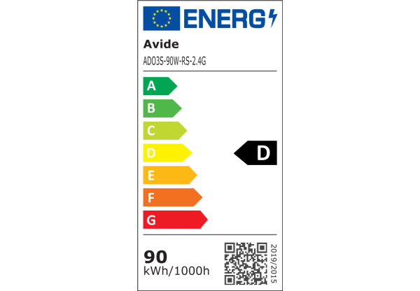 Avide Design Mennyezeti Lámpa Rosa 90W(45+45) RF Távirányítóval Mennyezeti