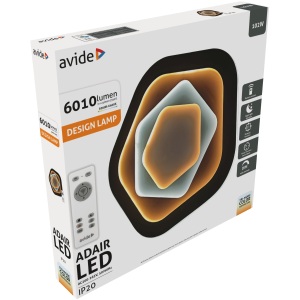 Avide Design Mennyezeti Lámpa Adair 102W(51+51) RF Távirányítóval Mennyezeti