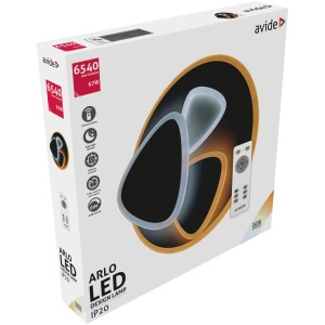 Avide Design Mennyezeti Lámpa Reese 100W(50+50) RF Távirányítóval Mennyezeti