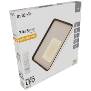 Avide Design Mennyezeti Lámpa Leila 80W(40+40) RF Távirányítóval Mennyezeti