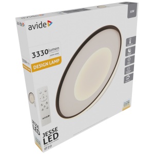 Avide Design Mennyezeti Lámpa Philip 95W(47,5+47,5) RF Távirányítóval Mennyezeti
