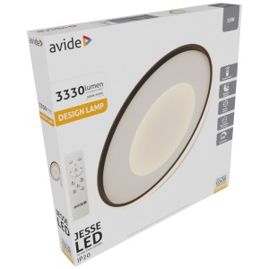 Avide Design Mennyezeti Lámpa Brees 90W (45+45) RF Távirányítóval Mennyezeti